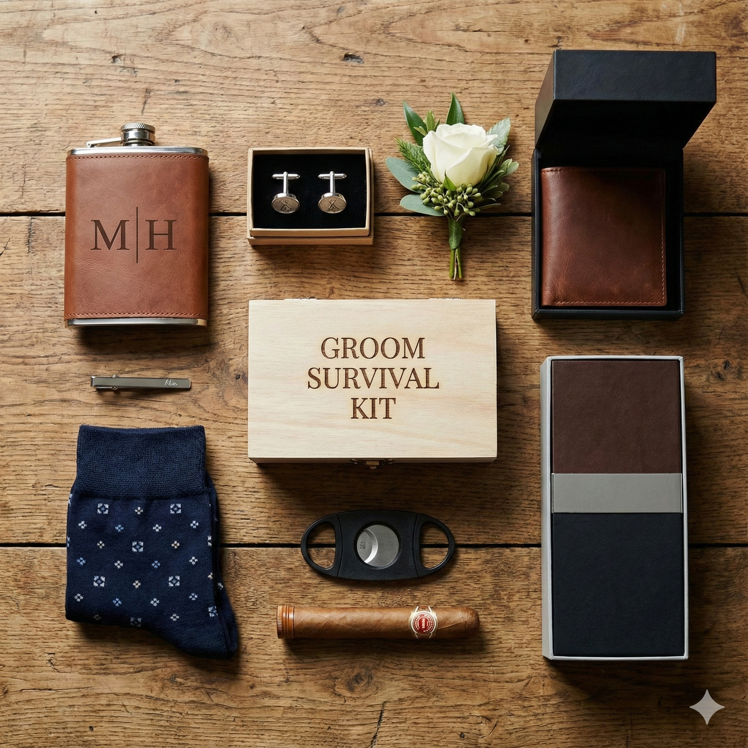 THE GROOM'S ESSENTIALS